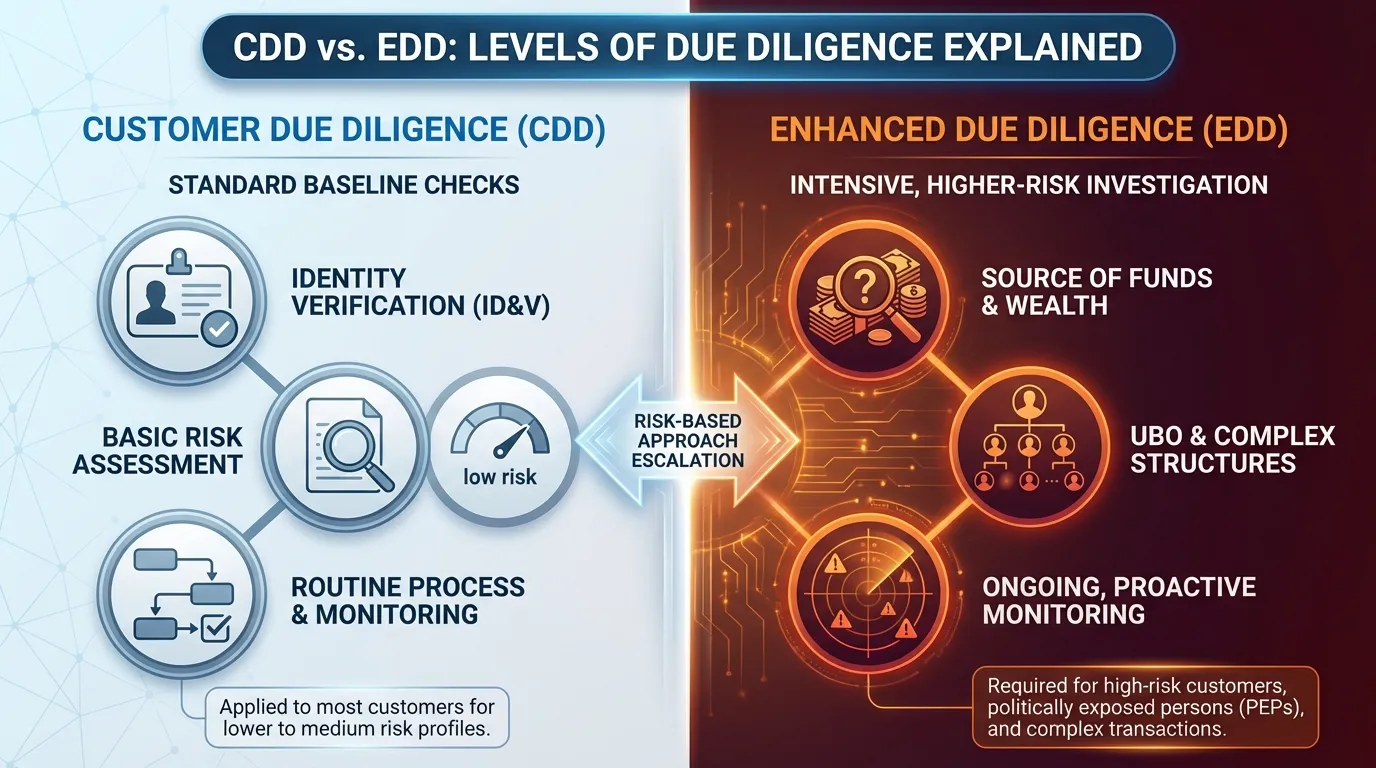 difference between cdd and edd