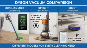 difference between Dyson vacuums