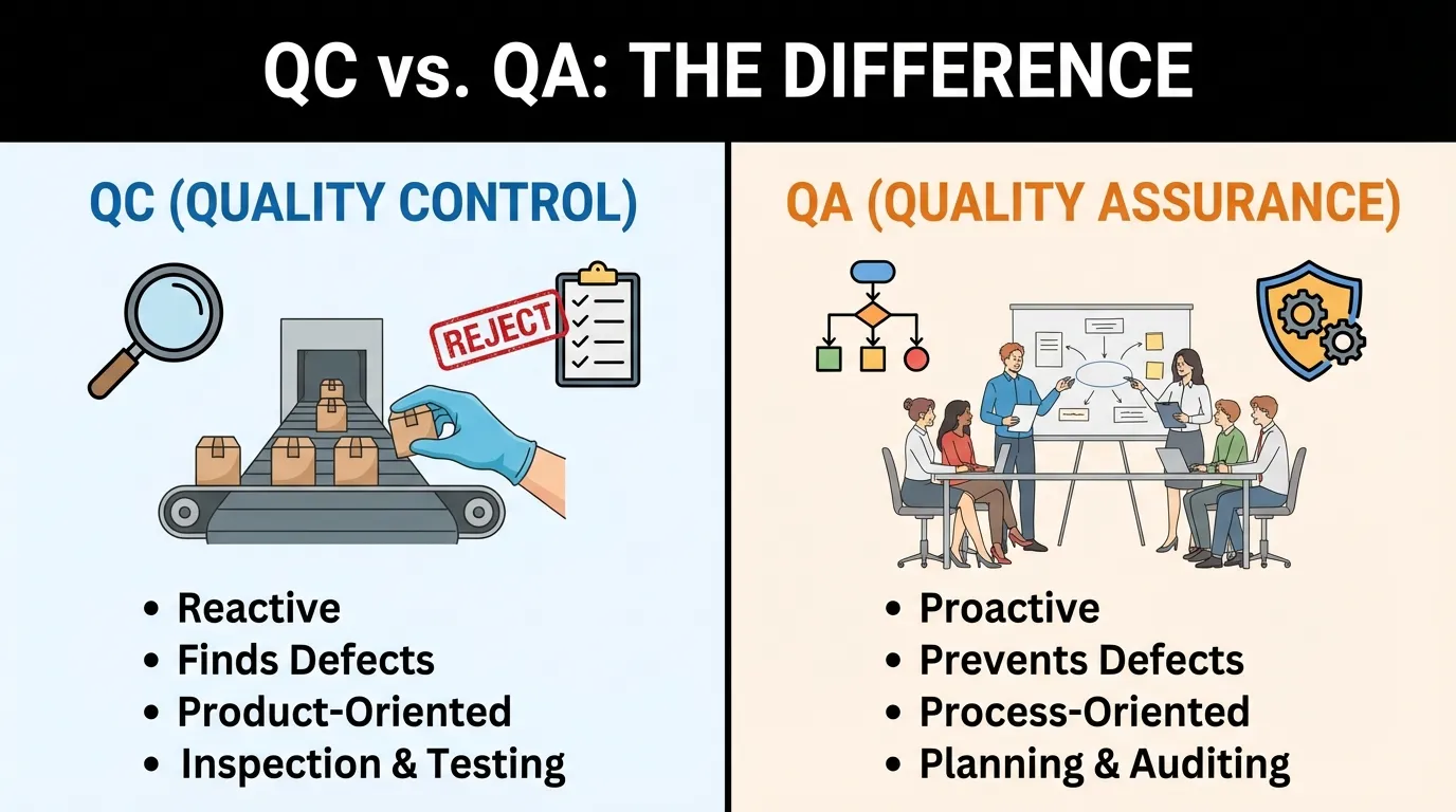 difference between qc and qa