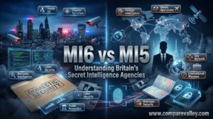 difference between MI6 and MI5