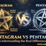 difference between pentagram and pentacle
