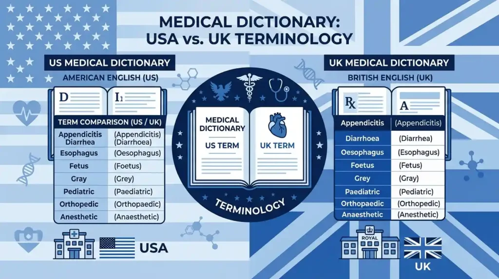 Naming and Spelling: US vs UK Usage