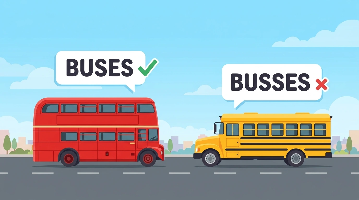 Buses or Busses