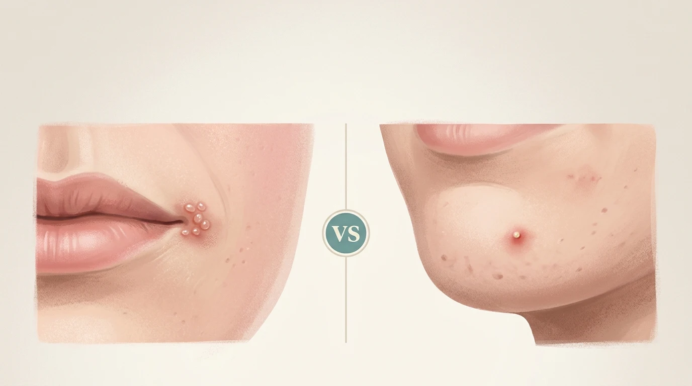 Cold Sore or Pimple
