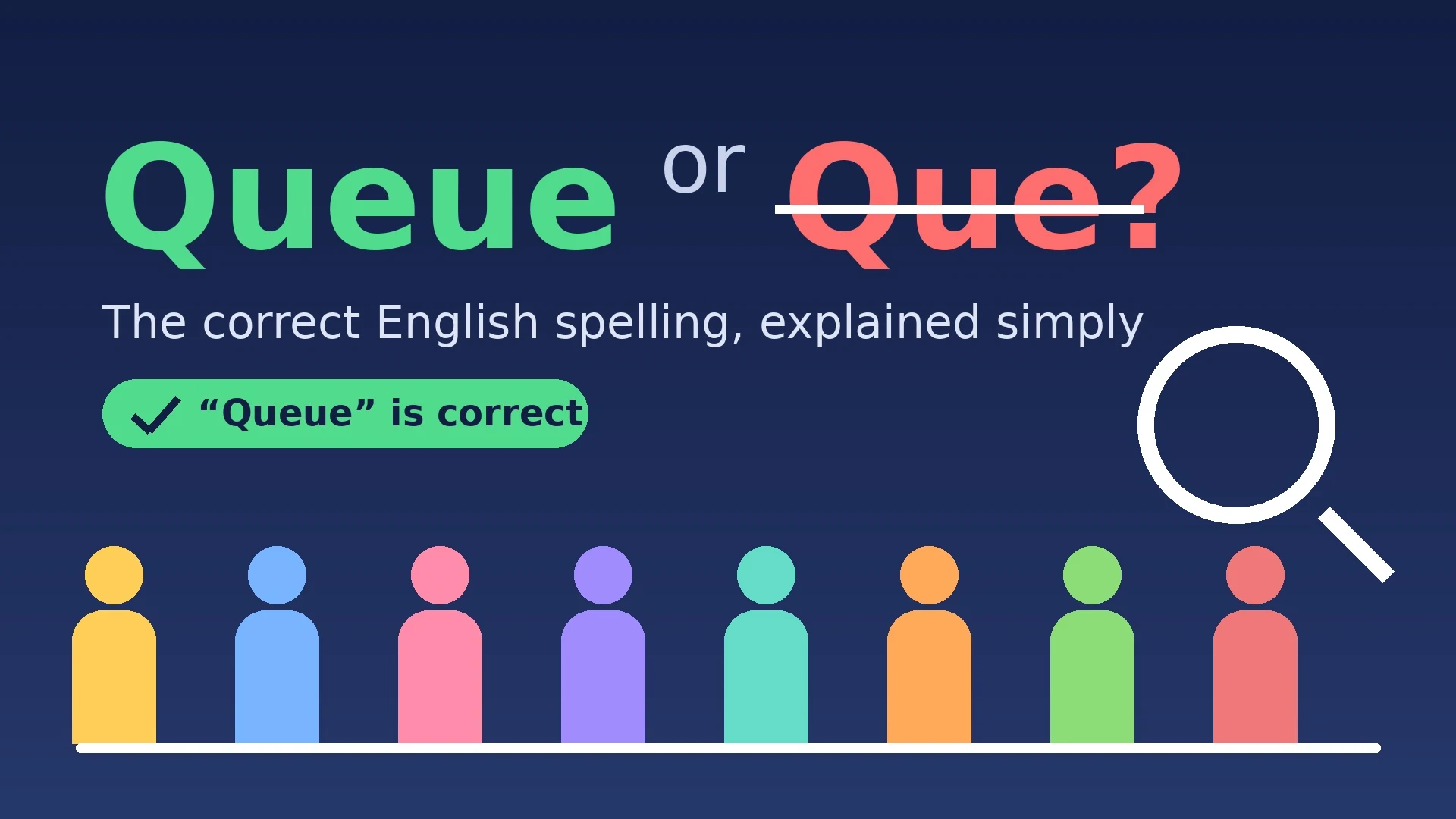 Queue or Que