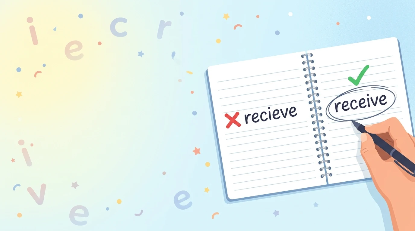 Recieve or Receive