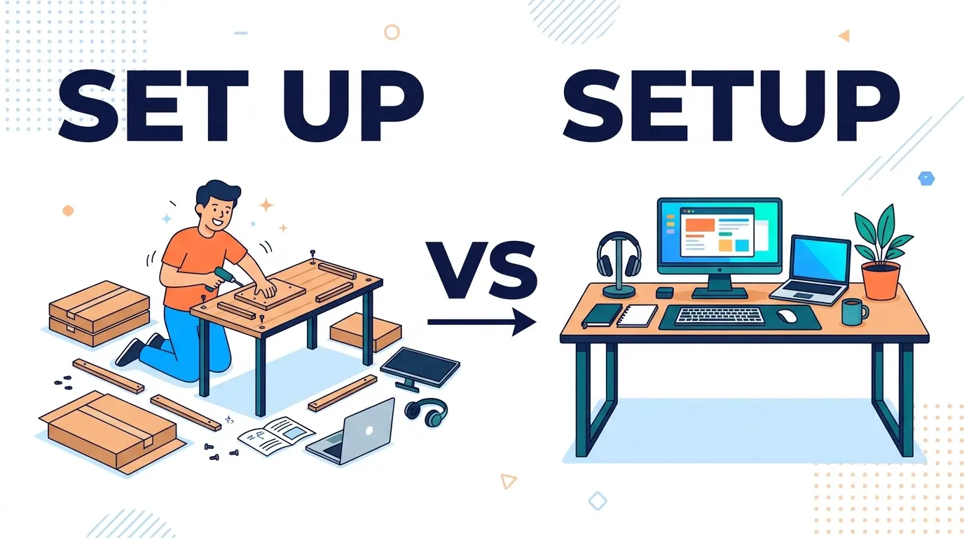 Setup or Set Up